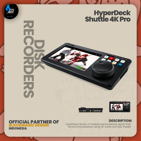 Blackmagic Design HyperDeck Shuttle 4K Pro